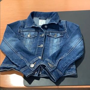 Jeans jacket brand new size small 5/6